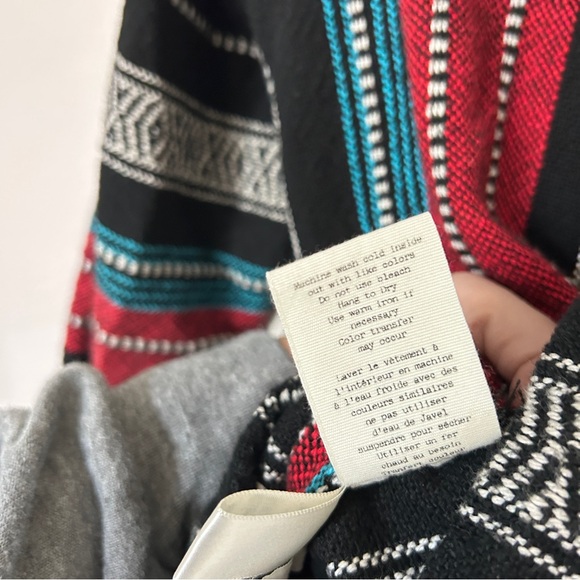 Rag & Bone Baja Beach Oversized Hoodie Women’s XS Full Zip Casual Boho Hippie - Picture 10 of 11